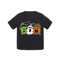 KOSZULKA CZARNA DZIECIĘCA HALLOWEN - BOO