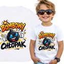 KOSZULKA DZIECIĘCA DZIEŃ CHŁOPAKA TSHIRT SUPER CHŁOPAK PREZENT DLA CHŁOPCA