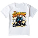 KOSZULKA DZIECIĘCA DZIEŃ CHŁOPAKA TSHIRT SUPER CHŁOPAK PREZENT DLA CHŁOPCA