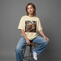 KOSZULKA BUTTERCREAM TSHIRT Z MOTYWEM BARBIE OVERSIZE BAWEŁNA