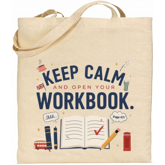 PREZENT DZIEŃ NAUCZYCIELA TORBA DLA PANI PANA OD JĘZYKA ANGIELSKIEGO A4