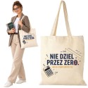 PREZENT DZIEŃ NAUCZYCIELA TORBA DLA PANI PANA OD MATEMATYKI BAWEŁNIANA A4