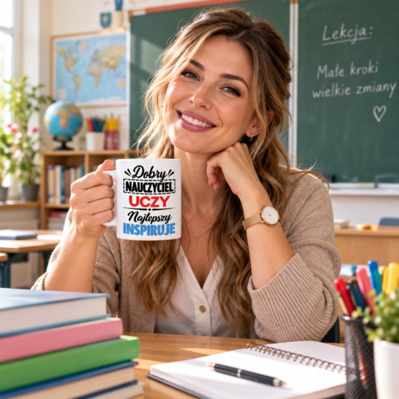 KUBEK CERAMICZNY NA DZIEŃ NAUCZYCIELA