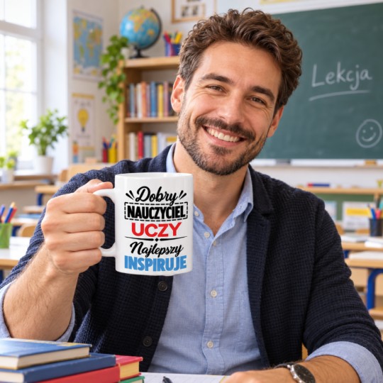 KUBEK CERAMICZNY NA DZIEŃ NAUCZYCIELA