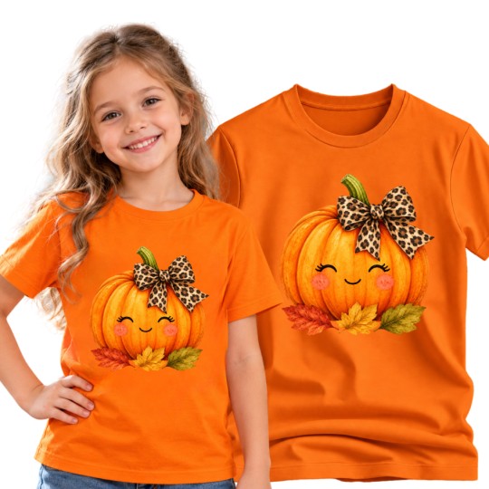 KOSZULKA NA DZIEŃ DYNI DLA DZIECKA DYNIA PRZEDSZKOLE SZKOŁA HALLOWEEN