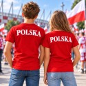 KOSZULKA DZIECIĘCA POLSKA BIAŁY ORZEŁ CZERWONA