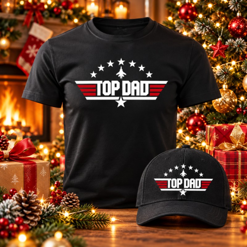 ZESTAW NA PREZENT TOP DAD CZAPKA I KOSZULKA