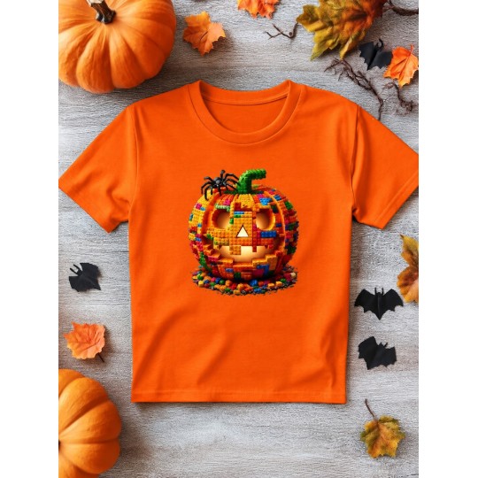 kopia Koszulka Dziecięca Halloween Dzień Dyni Tshirt