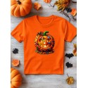 kopia Koszulka Dziecięca Halloween Dzień Dyni Tshirt