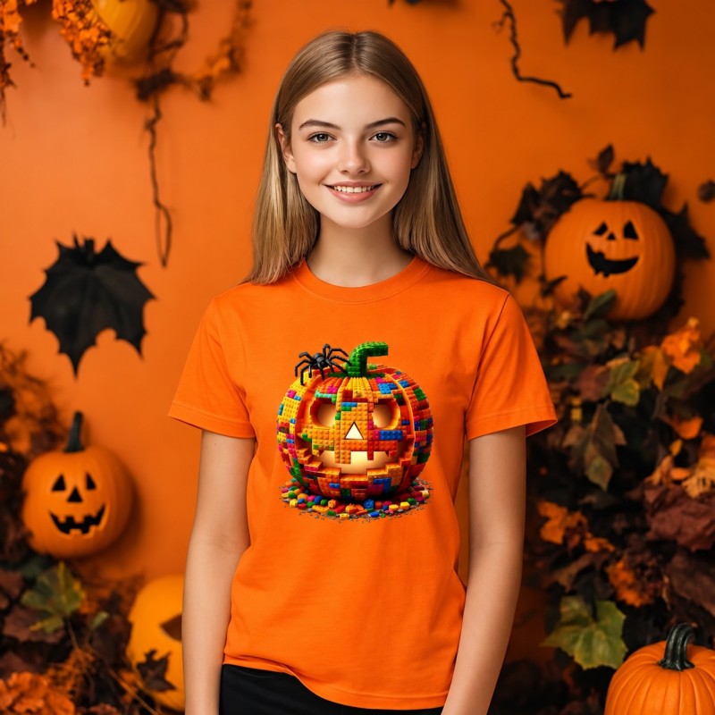 kopia Koszulka Dziecięca Halloween Dzień Dyni Tshirt