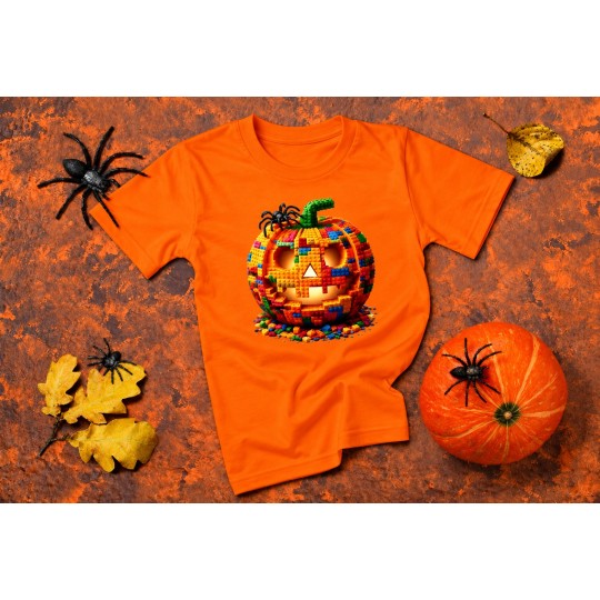 kopia Koszulka Dziecięca Halloween Dzień Dyni Tshirt
