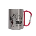 ZESTAW SZLAK MNIE TRAFIA KUBEK METALOWY I KOSZULKA
