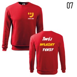 Bluza Męska Essential Z Własnym Nadrukiem