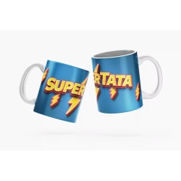 Kubek Dla Taty Super Tata Dzień Ojca Nadruk Prezent Twoje Zdjęcie