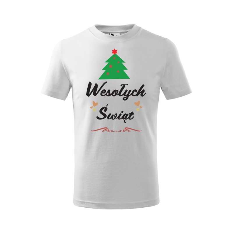 5906700924972 KOSZULKA WESOŁYCH ŚWIĄT DZIECIĘCA 110 cm