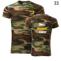 Koszulka Unisex Camouflage  Z Własnym Nadrukiem