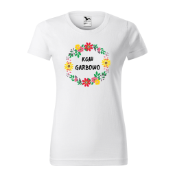 Koszulka Basic Koło Gospodyń Wiejskich Biała