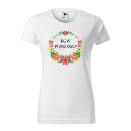 Koszulka Basic Koło Gospodyń Wiejskich Biała