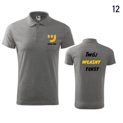 Koszulka Męska Polo Cotton Z Własnym Nadrukiem