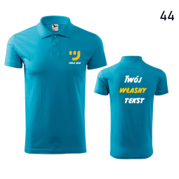 Koszulka Męska Polo Cotton Z Własnym Nadrukiem