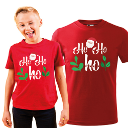 KOSZULKA DZIECIĘCA HOHOHO... CZERWONA