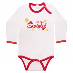 Body z grafiką Nie Taki Święty Białe