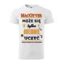 KOSZULKA MĘSKA MACGYVER CZARNA