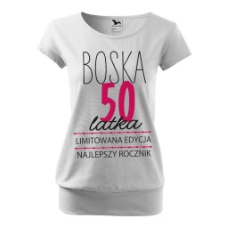 KOSZULKA DAMSKA BIAŁA