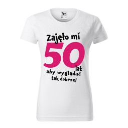 KOSZULKA DAMSKA BIAŁA