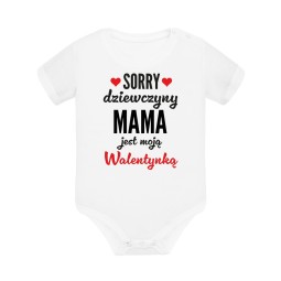 Body  Dziecięce Walentynki Białe