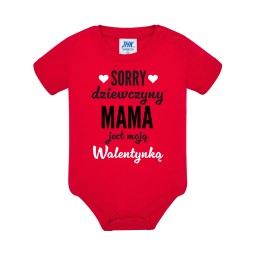 Body  Dziecięce Walentynki Czerwone