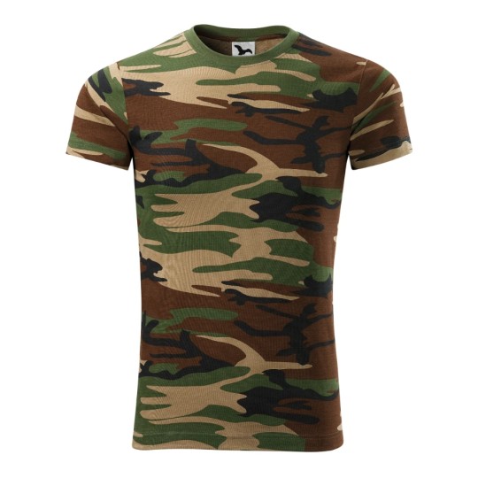 Koszulka Unisex Camouflage  Z Własnym Nadrukiem