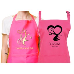 FARTUCH KOSMETYCZNY RÓŻOWY