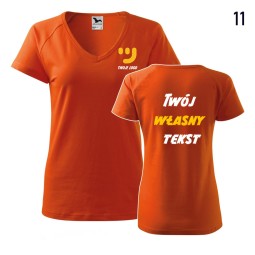 Koszulka Damska V-Neck Dream Z Własnym Nadrukiem
