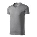 Koszulka Męska Slim Fit V-Neck Z Własnym Nadrukiem