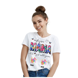 Koszulka Damska Na Dzień Mamy