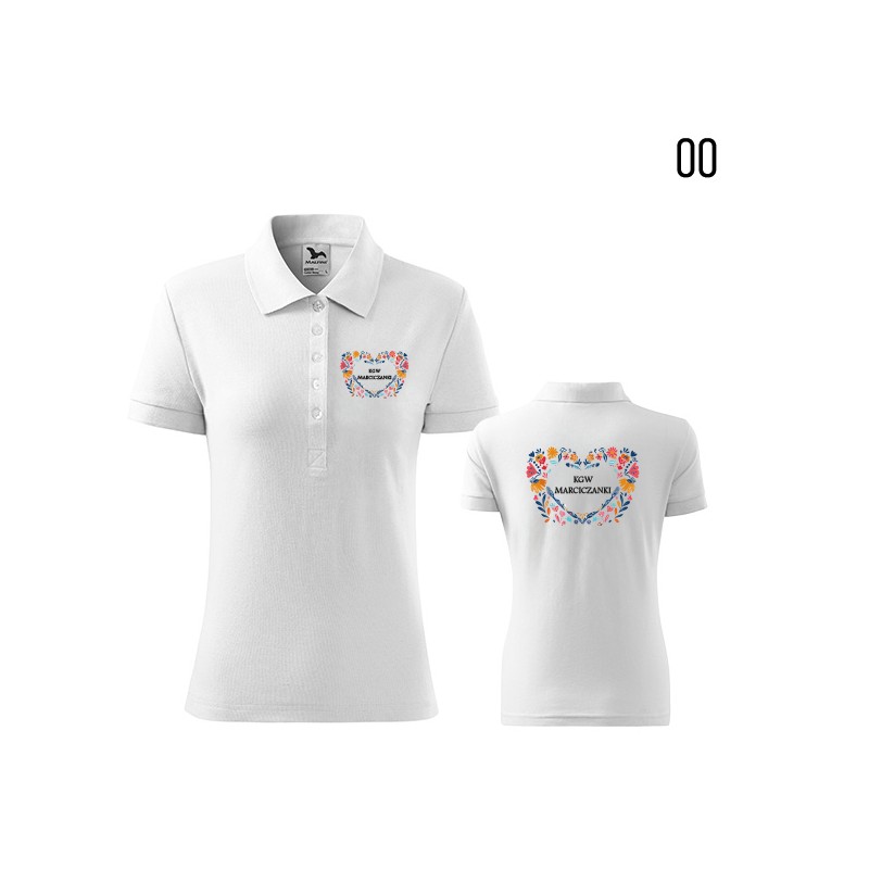 Koszulka Damska Polo Cotton Koło Gospodyń Wiejskich