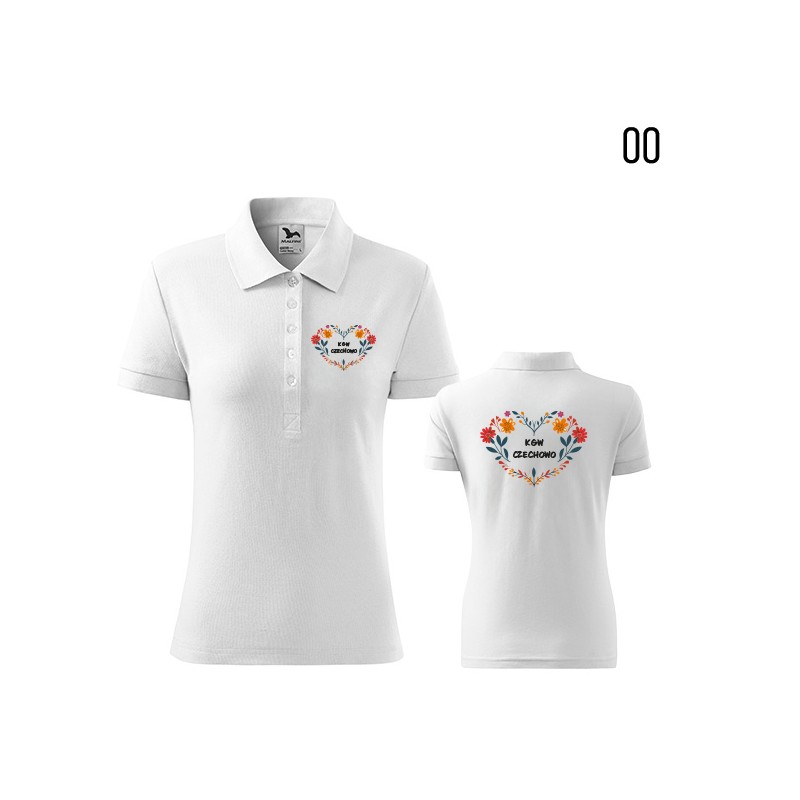 Koszulka Damska Polo Cotton Koło Gospodyń Wiejskich