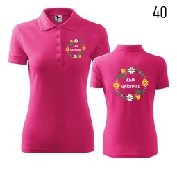 Koszulka Damska Polo Cotton Koło Gospodyń Wiejskich