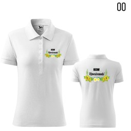 Koszulka Damska Polo Cotton Heavy Koło Gospodyń Wiejskich