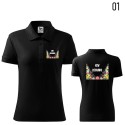 Koszulka Damska Polo Cotton Heavy Koło Gospodyń Wiejskich Koszulka Damska Polo Cotton Heavy Koło Gospodyń Wiejskich