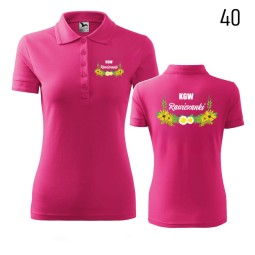 Koszulka Damska Polo Pique Koło Gospodyń Wiejskich