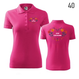 Koszulka Damska Polo Pique Koło Gospodyń Wiejskich