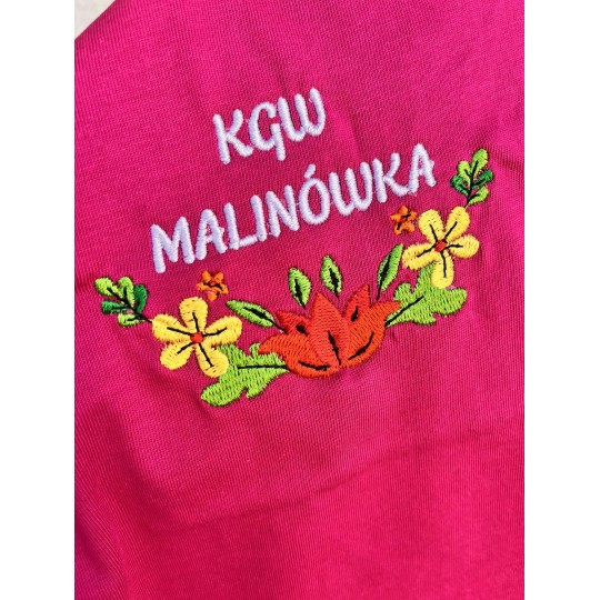 Koszulka Damska Polo Cotton Heavy Koło Gospodyń Wiejskich Koszulka Damska Polo Cotton Heavy Koło Gospodyń Wiejskich