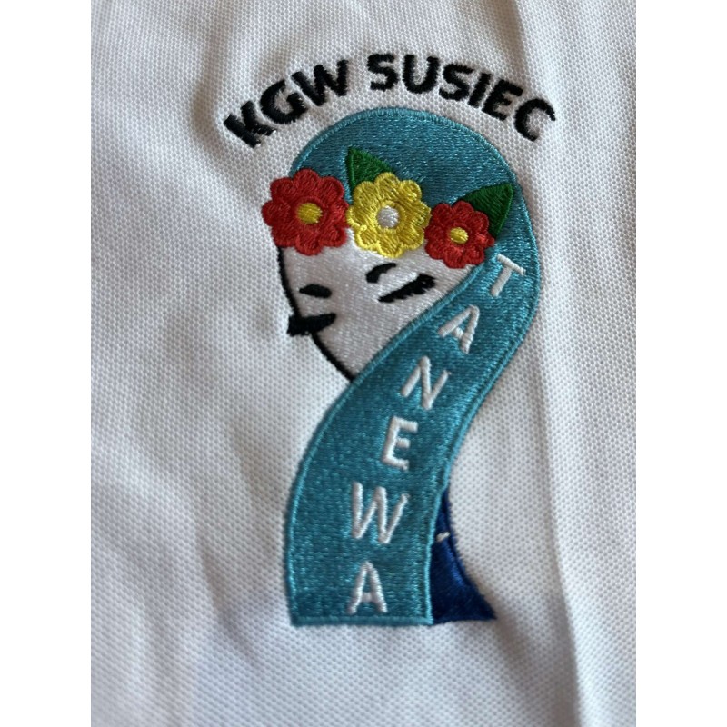 Koszulka Damska Polo Cotton Heavy Koło Gospodyń Wiejskich