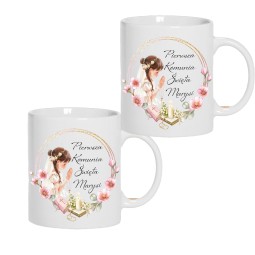 Pamiątka I Komunii Św. Kubek Na Prezent Personalizacja