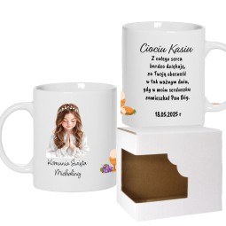 Kubek Na Podziękowanie Dla Gości Pierwsza Komunia Św. Prezent