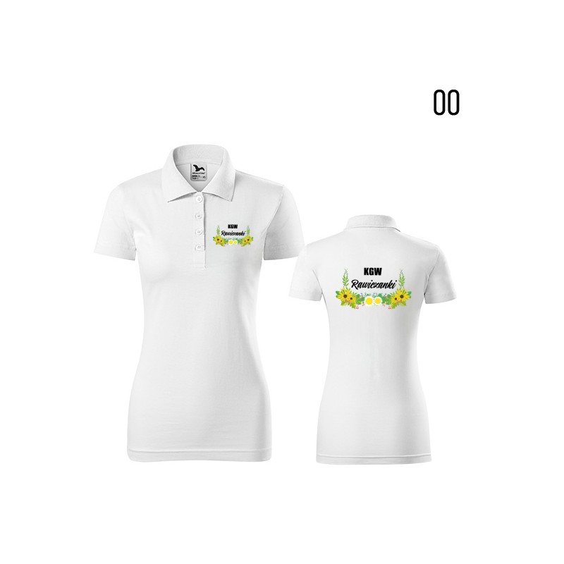 Koszulka Damska Polo  Single J. Koło Gospodyń Wiejskich