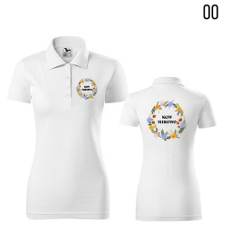 Koszulka Damska Polo Single J. Koło Gospodyń Wiejskich