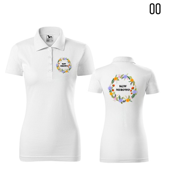 Koszulka Damska Polo Single J. Koło Gospodyń Wiejskich